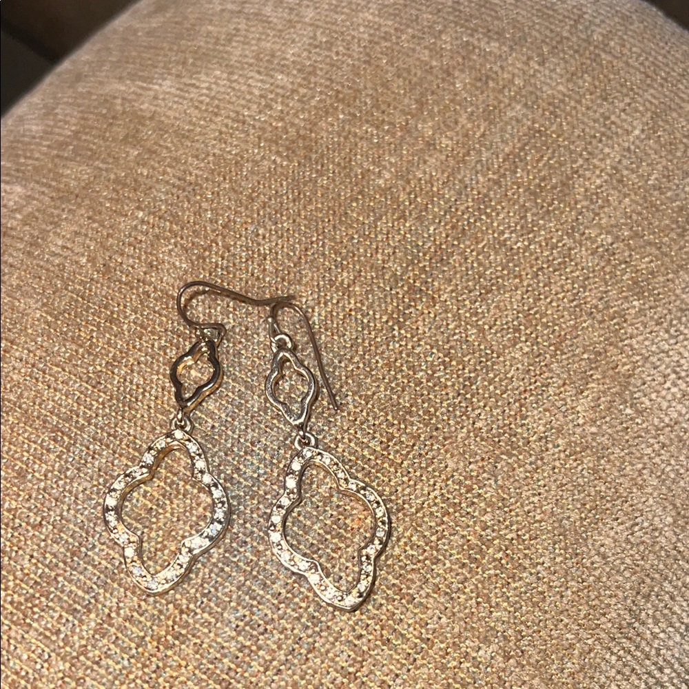 Banana Republic Factory Silver Dangle Earrings